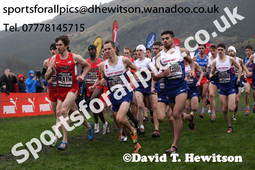 Senior mens Great Edinburgh Cross Country. Photo: David T. Hewitson/Sports for All Pics